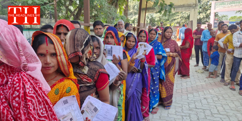 बिहार चुनाव के दूसरे चरण में 3 बजे तक 60.40% मतदान, किशनगंज में सबसे ज्यादा वोटिंग, नवादा में सबसे कम